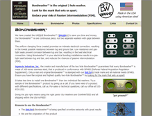 Tablet Screenshot of bondwasher.com